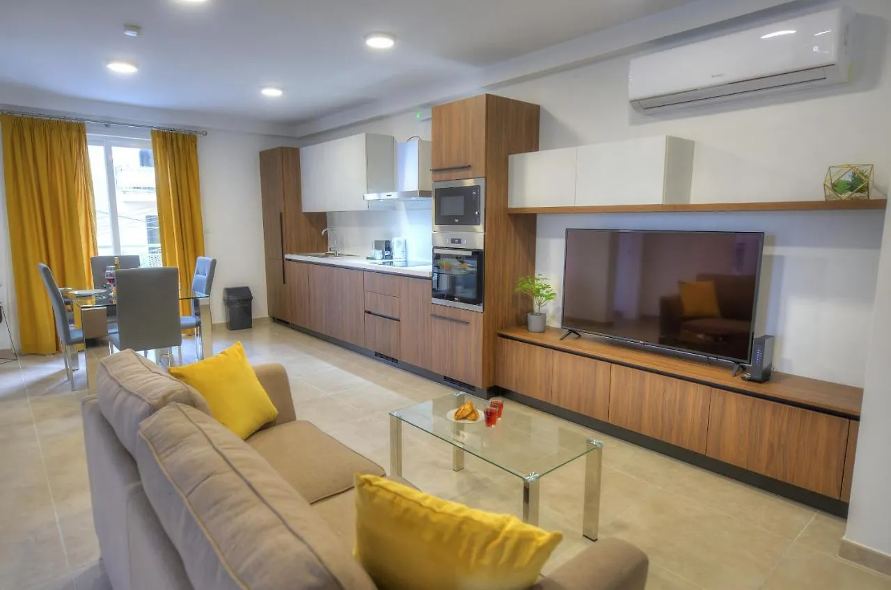 Spacious And Tastefully Furnished 2 Bedroom Apartment Ddif1-3 Gzira